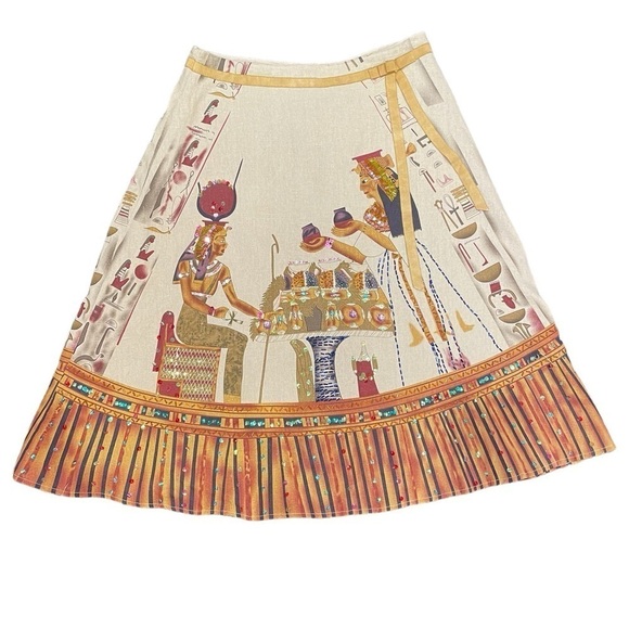 Lapis Dresses & Skirts - Lucy | Egyptian Print Sequin Skirt